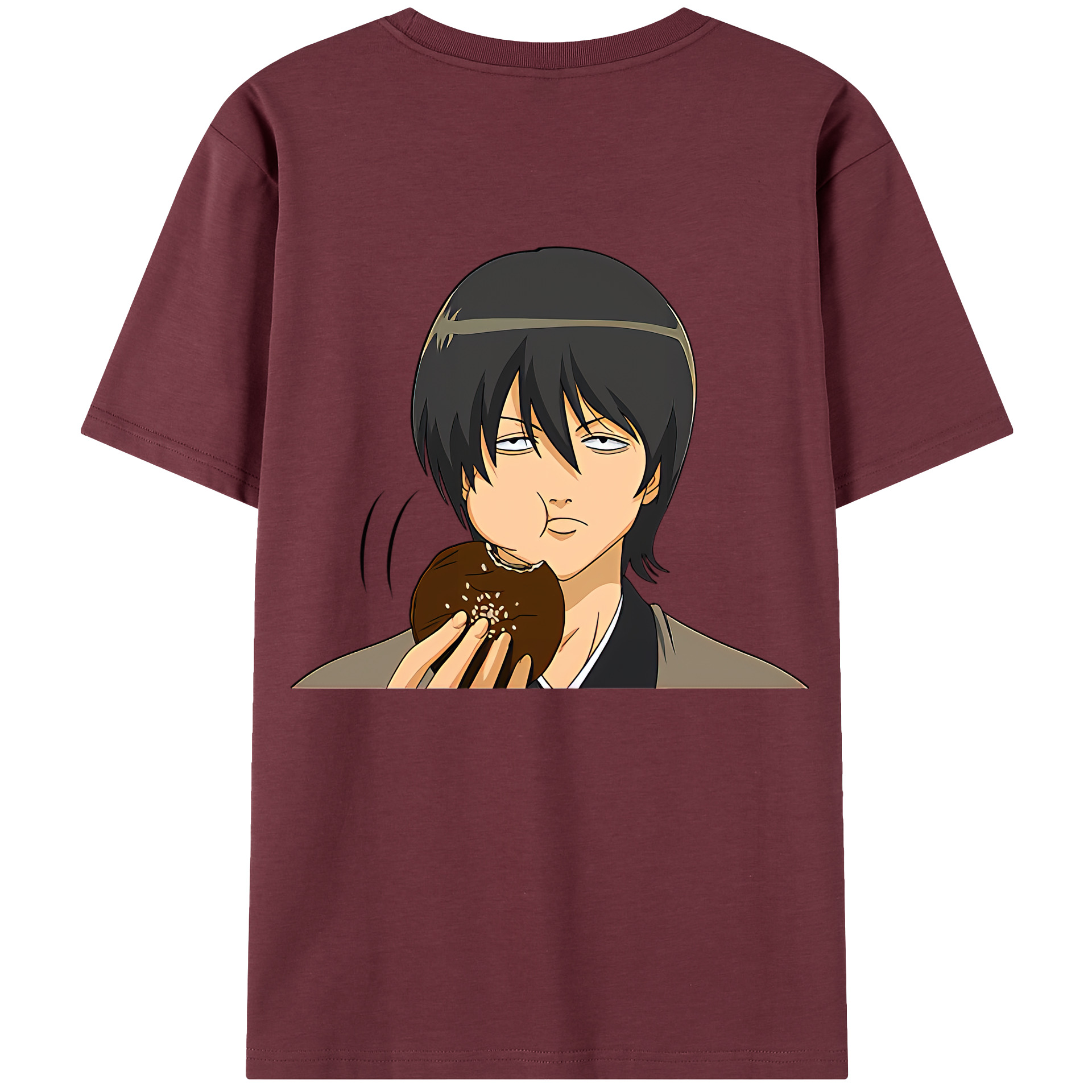 （画像用） ぎんたま 坂田銀時（さかたぎんとき） 神楽 志村新八（しむら しんぱち） GINTAMA Sakata Gintoki Kagura Shimura Shinpachi 綿100％半袖Tシャツ（背面プリント）
